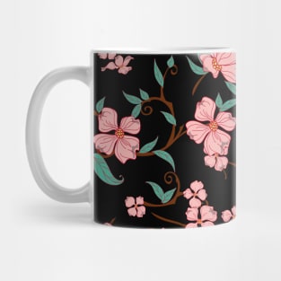 Creepy Flowers Pattern 10 Mug